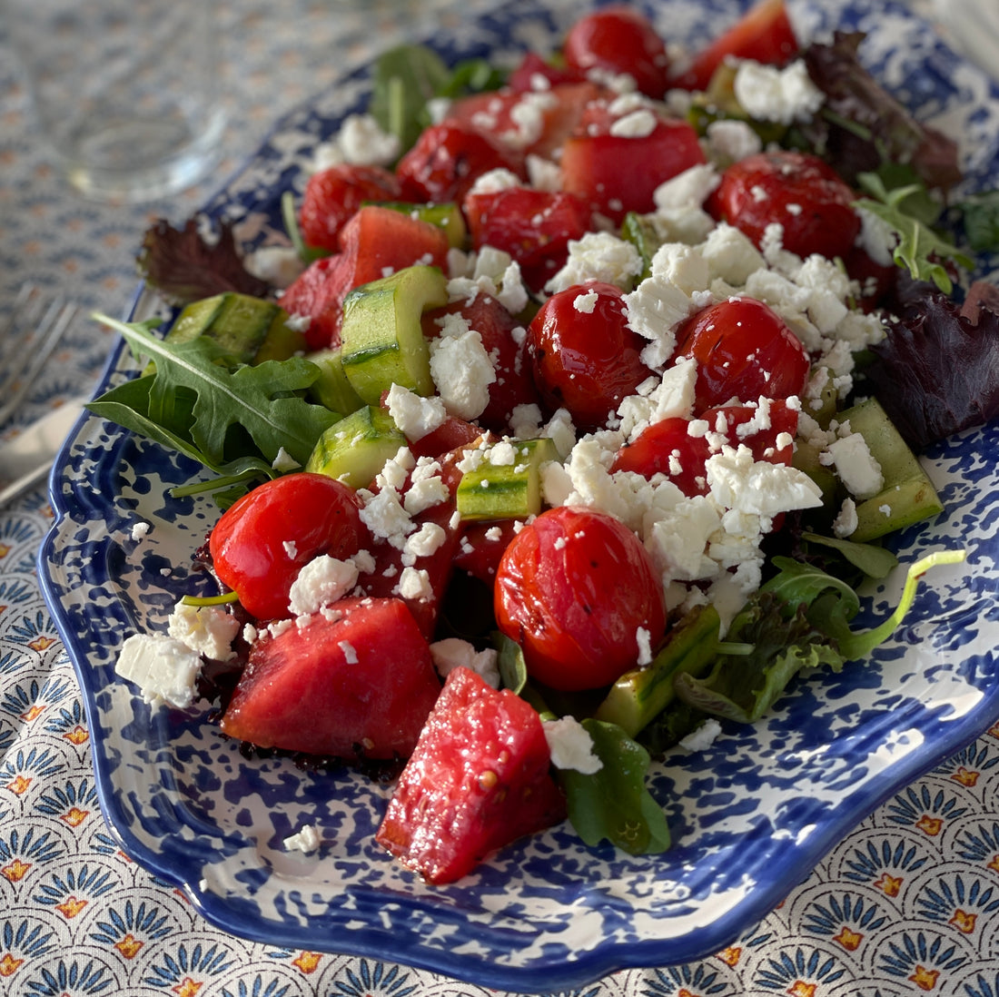 Grillad sallad, det perfekta tillbehöret till viltkött på grillen